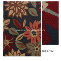 Hand Hooked Rug Carpet With Flower Design